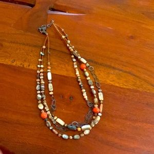 Triple Strand Silpada Necklace